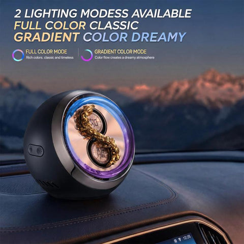 FLOOWPY L10 Car Electric Aromatherapy Ornament with Parking Number Plate