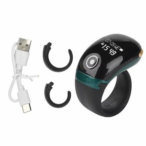 S7 Pro Adjustable Size Touch Smart Bluetooth Prayer Ring Counter, S7 Pro (Black), S7 Pro (Green), S7 Pro (Rose Gold)