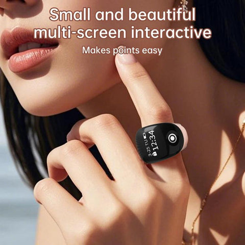 S8 Pro Adjustable Size Touch Smart Bluetooth Prayer Ring Counter, S8 Pro (Black), S8 Pro (Green), S8 Pro (Rose Gold)