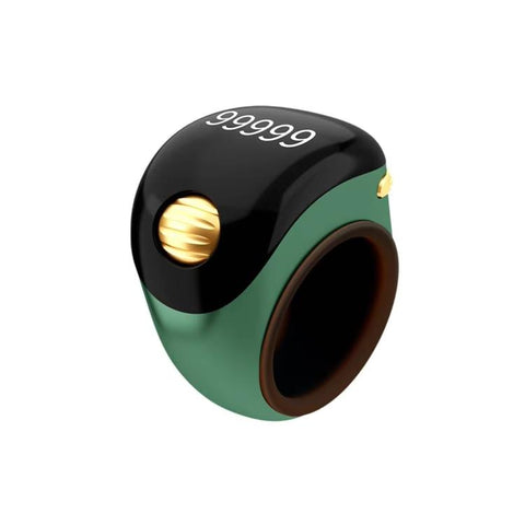 S8 Adjustable Size Rolling Smart Bluetooth Prayer Ring Counter, S8 (Green), S8 (Black), S8 (Rose Gold)