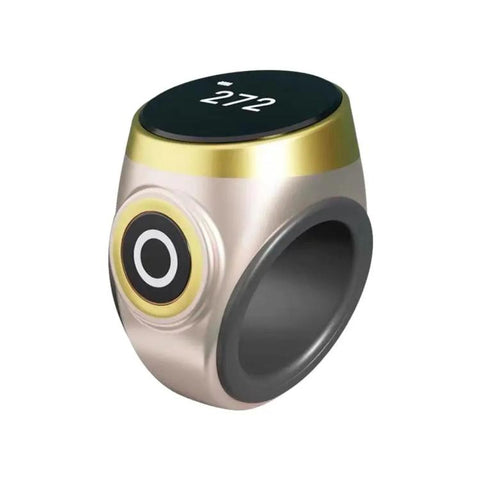 S9 Pro Adjustable Size Touch Smart Bluetooth Prayer Ring Counter, S9 Pro (Wine Red), S9 Pro (Rose Gold), S9 Pro (Emerald), S9 Pro  (Black)