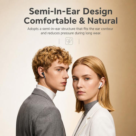 Yesido TWS48 Semi-in-ear TWS Bluetooth Earphone, TWS48