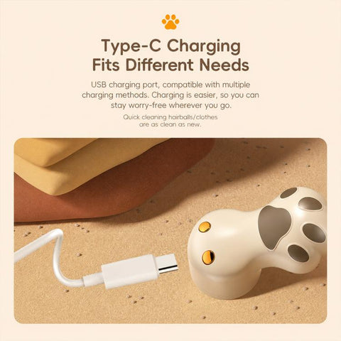 Cat Claw Lint Remover Electric Pilling Fuzz Remover for Clothes and Furniture