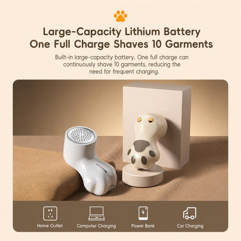 Cat Claw Lint Remover Electric Pilling Fuzz Remover for Clothes and Furniture