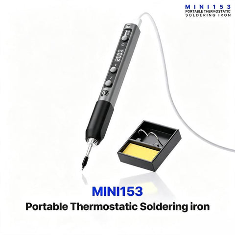 MECHANIC Mini 153 Portable Adjustable Type-C Thermostatic Soldering Iron