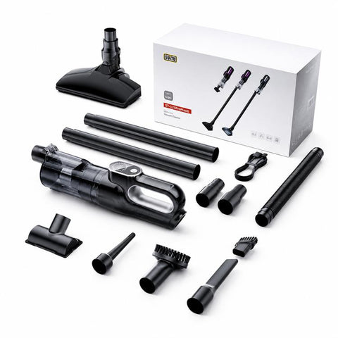 SUITU Smart Brushless Handheld Car Vacuum Cleaner, Standard Version, with Extension Pole+Large Floor Brush