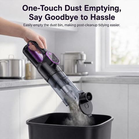 SUITU Smart Brushless Handheld Car Vacuum Cleaner, Standard Version, with Extension Pole+Large Floor Brush