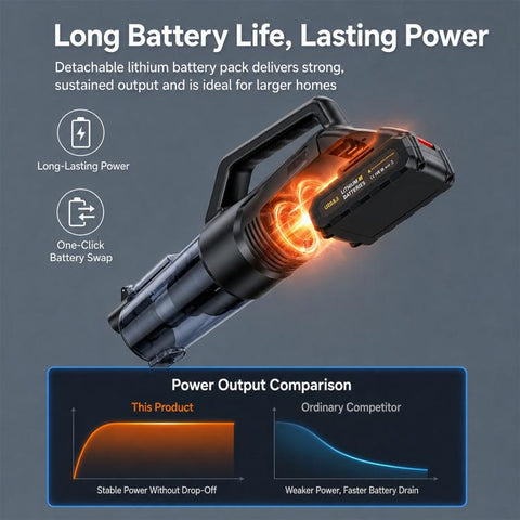 SUITU Handheld Blow Suction Combo Car Vacuum Cleaner, ST-131 Plus, ST-131 Plus Max, ST-131 Plus Max G with Cyclonic Dust