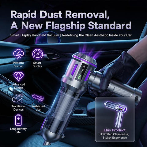 SUITU ST-6711A Plus Brushless Motor Handheld Blow Suction Combo Car Vacuum Cleaner, ST-6711A Plus