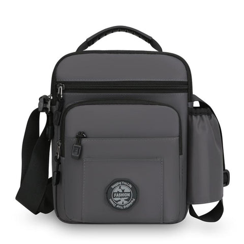WEIXIER WD2603 Men Crossbody Bag Oxford Cloth Waterproof Single Shoulder Bag