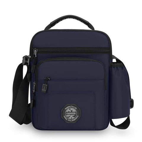 WEIXIER WD2603 Men Crossbody Bag Oxford Cloth Waterproof Single Shoulder Bag