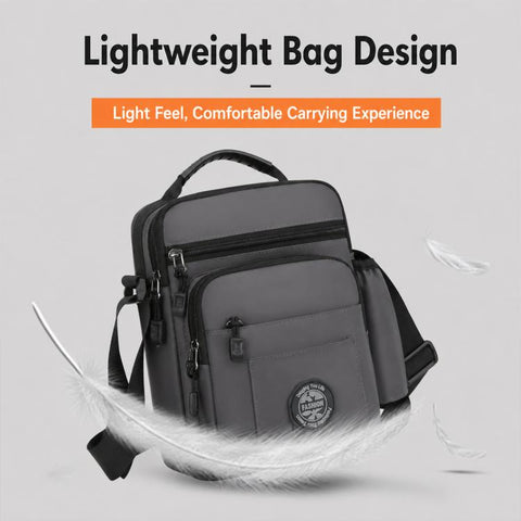 WEIXIER WD2603 Men Crossbody Bag Oxford Cloth Waterproof Single Shoulder Bag