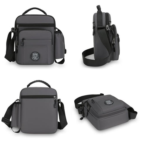 WEIXIER WD2603 Men Crossbody Bag Oxford Cloth Waterproof Single Shoulder Bag