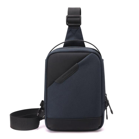 WEIXIER WD8373 Men Crossbody Bag Multifunctional Anti-Theft Oxford Cloth Waterproof Shoulder Bag