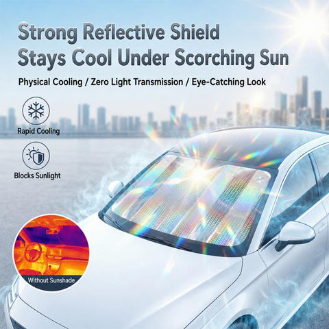 SUITU ST-3966 Car Windshield Laser Heat-insulating and Sunshade, ST-3966