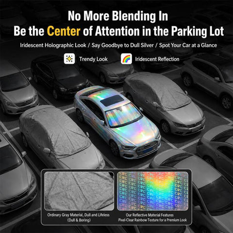 SUITU ST-3966 Car Windshield Laser Heat-insulating and Sunshade, ST-3966