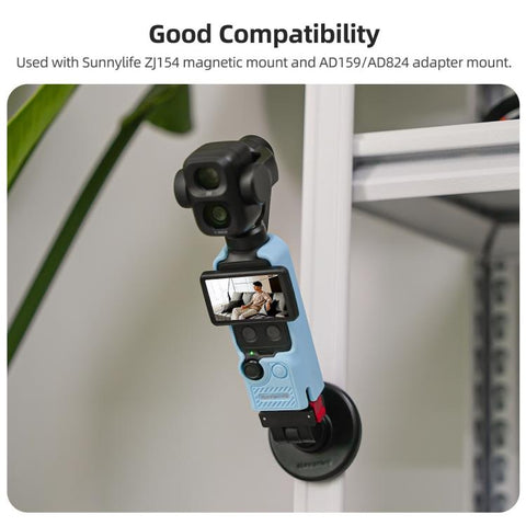 Sunnylife TPU Soft Protective Cover Action Camera Cover, For DJI Osmo Pocket 4P / 4 / 3