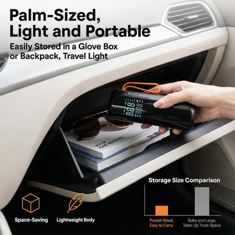 SUITU ST-5553B Car Dual-screen Wireless Tire Inflatable Pump Electric Air Tire Inflator, ST-5553B