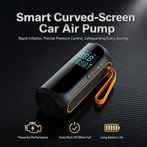 SUITU ST-5553B Car Dual-screen Wireless Tire Inflatable Pump Electric Air Tire Inflator, ST-5553B