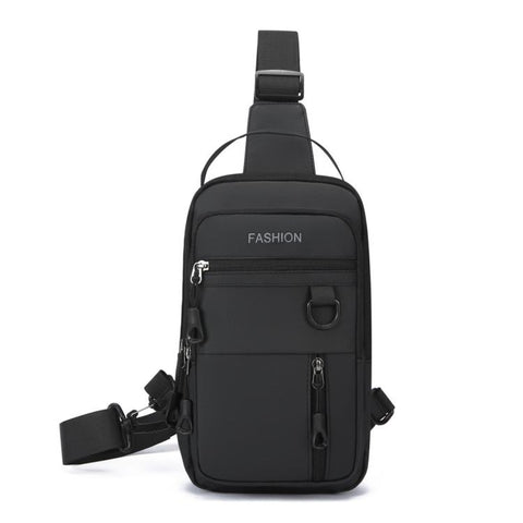 WEIXIER WDE-6 Men Crossbody Chest Bag Multifunctional Large Capacity Waterproof Shoulder Bag