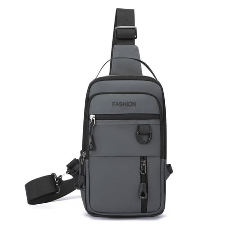 WEIXIER WDE-6 Men Crossbody Chest Bag Multifunctional Large Capacity Waterproof Shoulder Bag