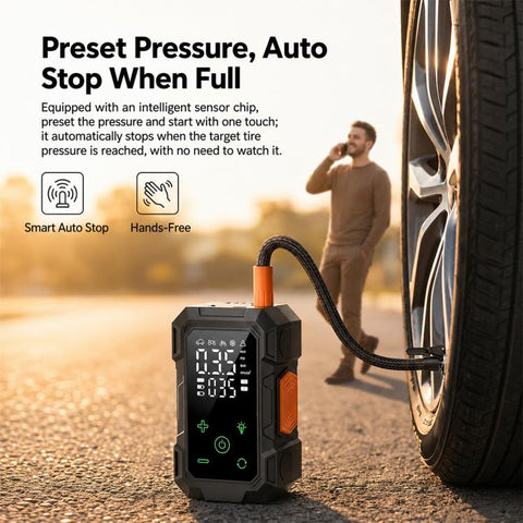 SUITU ZY-005B Car Dual-screen Wireless Tire Inflatable Pump Electric Air Tire Inflator, ZY-005B
