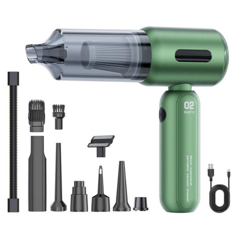 SUITU ST-6104B Plus Brushless Motor Handheld Blow Suction Combo Car Vacuum Cleaner, ST-6104B Plus (Black), ST-6104B Plus (Green), ST-6104B Plus (Blue), ST-6104B Plus (Silver Grey)