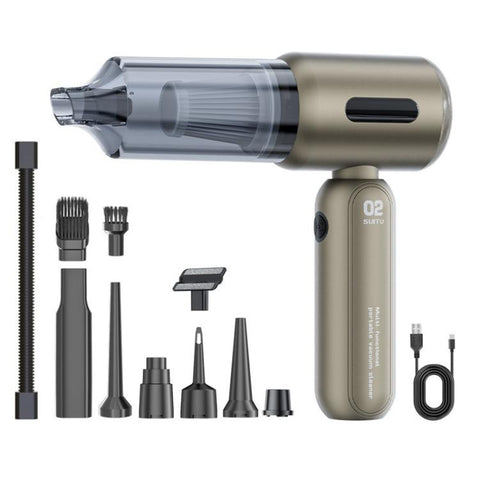 SUITU ST-6104B Plus Brushless Motor Handheld Blow Suction Combo Car Vacuum Cleaner, ST-6104B Plus (Black), ST-6104B Plus (Green), ST-6104B Plus (Blue), ST-6104B Plus (Silver Grey)