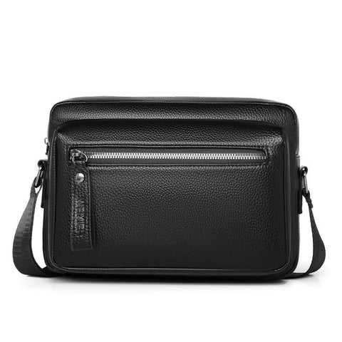 WEIXIER D1228 Retro Lychee Texture Waterproof Large Capacity Shoulder Crossbody Bag