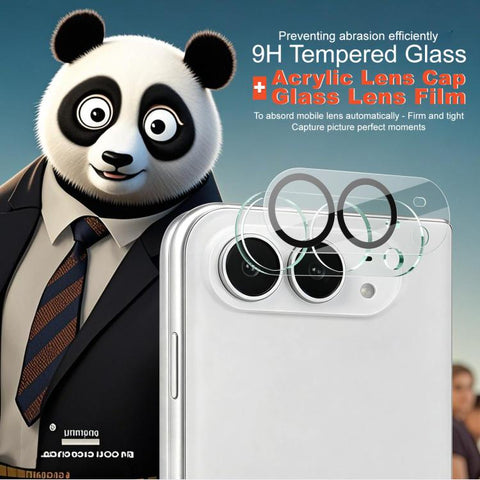 imak Black Eye Design Integrated High Definition Glass Lens Film, For iPhone Duo, For iPhone 18 Pro, For iPhone 18 Pro Max