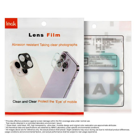 imak Black Eye Design Integrated High Definition Glass Lens Film, For iPhone Duo, For iPhone 18 Pro, For iPhone 18 Pro Max