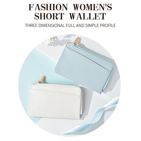 Women Multifunctional Coin Zipper Coin Card Bag