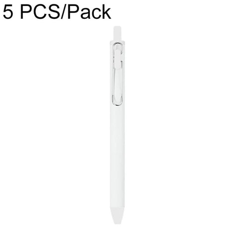 5 PCS/Pack 0.5mm Bullet Tip Colorful Retractable Pocket Ballpoint Pen