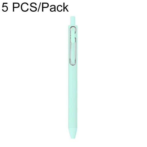 5 PCS/Pack 0.5mm Bullet Tip Colorful Retractable Pocket Ballpoint Pen
