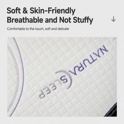 Adjustable Height Breathable Massage Neck Support Airbag Pillow