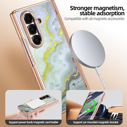 VIETAO Amber Series Integrated Privacy Screen Protector Magnetic Phone Case with Stylus, For Galaxy Z Fold8 Ultra 5G, For Samsung Galaxy Z Fold7 5G, For Samsung Galaxy Z Fold6 5G
