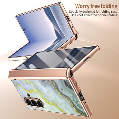 VIETAO Amber Series Integrated Privacy Screen Protector Magnetic Phone Case with Stylus, For Galaxy Z Fold8 Ultra 5G, For Samsung Galaxy Z Fold7 5G, For Samsung Galaxy Z Fold6 5G