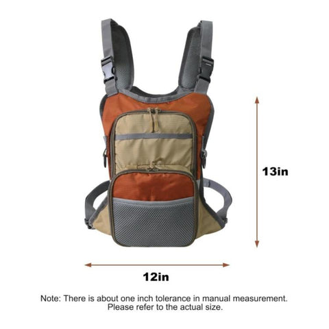 Outdoor Large-Capacity Multi-functional Waterproof Fishing Chest Bag