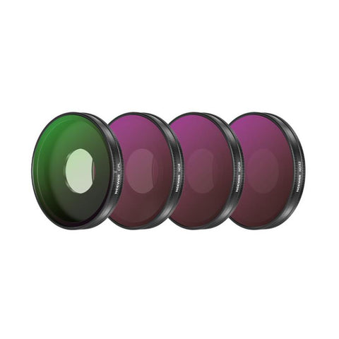 For DJI Osmo Action 6 / 5 Pro / 4 NEEWER Camera Lens Filter, 6 in 1 CPL ND External, 4 in 1 ND8-64PL, 4 in 1 CPL ND8-32 Threaded, 6 in 1 CPL ND Threaded