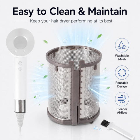 Internal Dust Filter Mesh For Dyson Hair Drier HD01 / HD03 / HD08 / HD15
