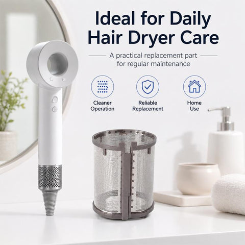 Internal Dust Filter Mesh For Dyson Hair Drier HD01 / HD03 / HD08 / HD15