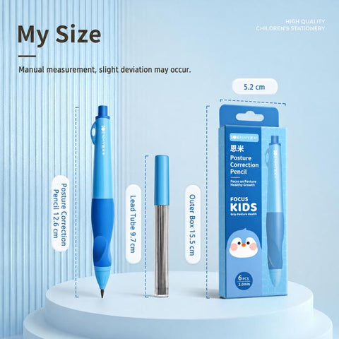 ENMY 5 PCS/Pack Correction Mechanical Pencil Leads, HB Lead Refills, 2B Lead Refills