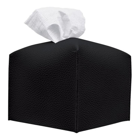 Dustproof PU Leather Tissue Storage Box, Square, Oblong