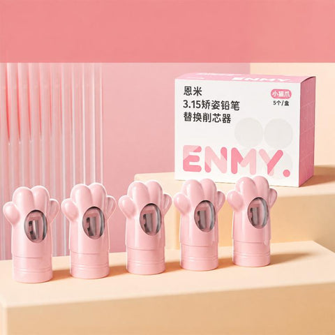 ENMY 5 PCS/Box 3.15mm Cute Style Pencil Replacement Sharpener