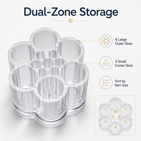 High-Transparency Plastic Pen Holder, K-090, K-089, K-088