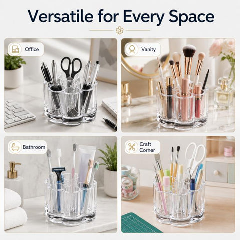 High-Transparency Plastic Pen Holder, K-090, K-089, K-088