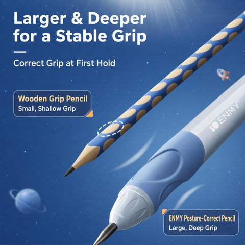 ENMY Cat Paw Rocket Shaped 3.15mm Posture Correction Mechanical Pencil