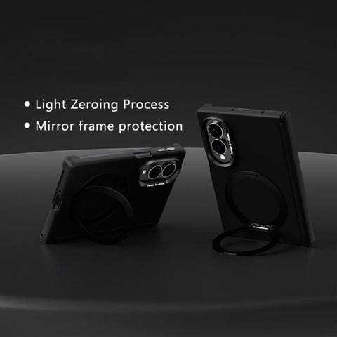 ABEEL Lightweight Zero Skin Feel Magnetic PC Phone Case with Holder, For Galaxy Z Fold8 5G, For Galaxy Z Fold8 Ultra 5G
