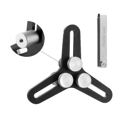 Universal Piston Ring Squaring Tool Fits Bore Sizes From 2 to 5 Inch, No Feeler Gauge, With Feeler Gauge