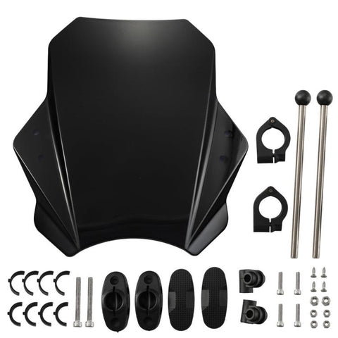 MO-WS015 Universal Motorcycle Modification Windshield, MO-WS015